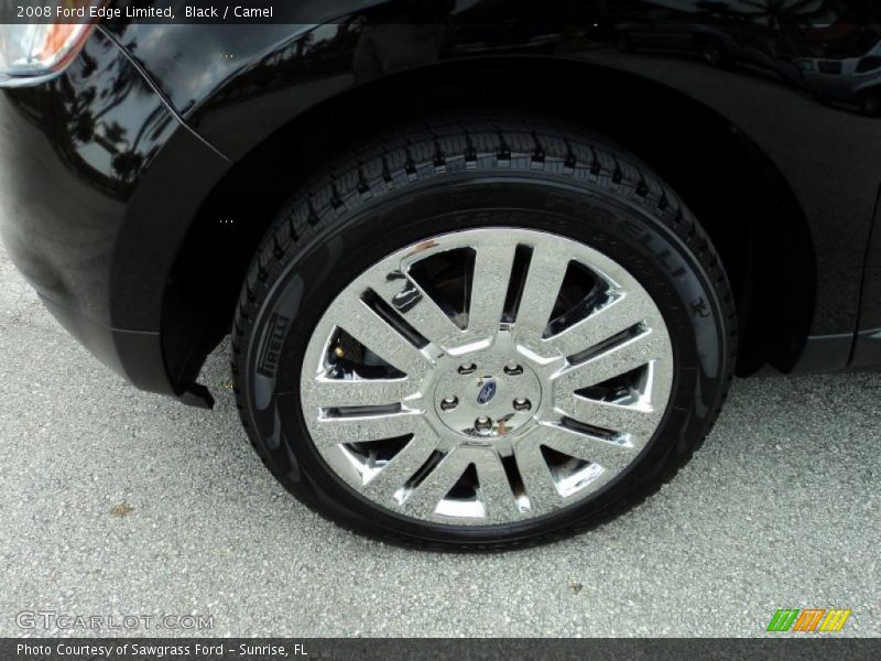 Black / Camel 2008 Ford Edge Limited