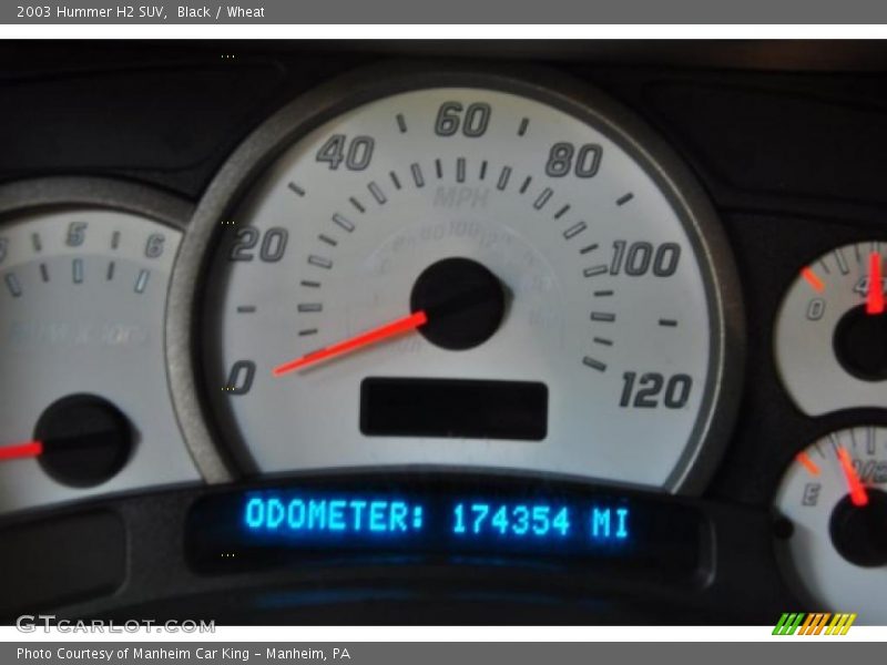 Black / Wheat 2003 Hummer H2 SUV