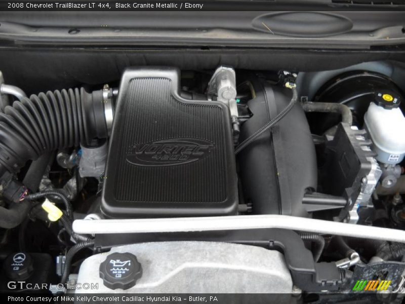Black Granite Metallic / Ebony 2008 Chevrolet TrailBlazer LT 4x4