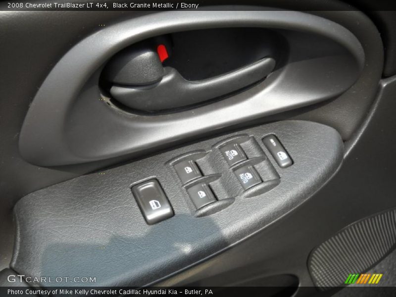 Black Granite Metallic / Ebony 2008 Chevrolet TrailBlazer LT 4x4