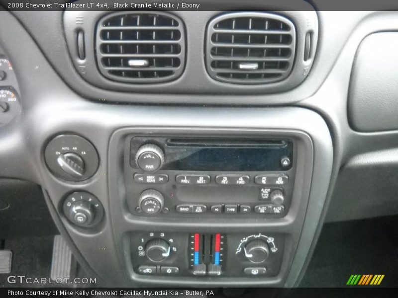 Black Granite Metallic / Ebony 2008 Chevrolet TrailBlazer LT 4x4