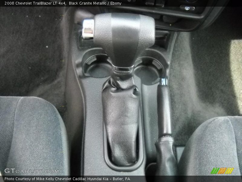 Black Granite Metallic / Ebony 2008 Chevrolet TrailBlazer LT 4x4