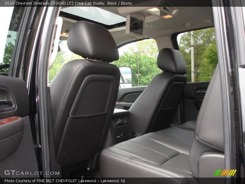  2010 Silverado 3500HD LTZ Crew Cab Dually Ebony Interior