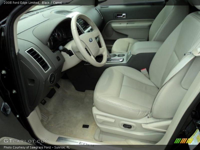 Black / Camel 2008 Ford Edge Limited