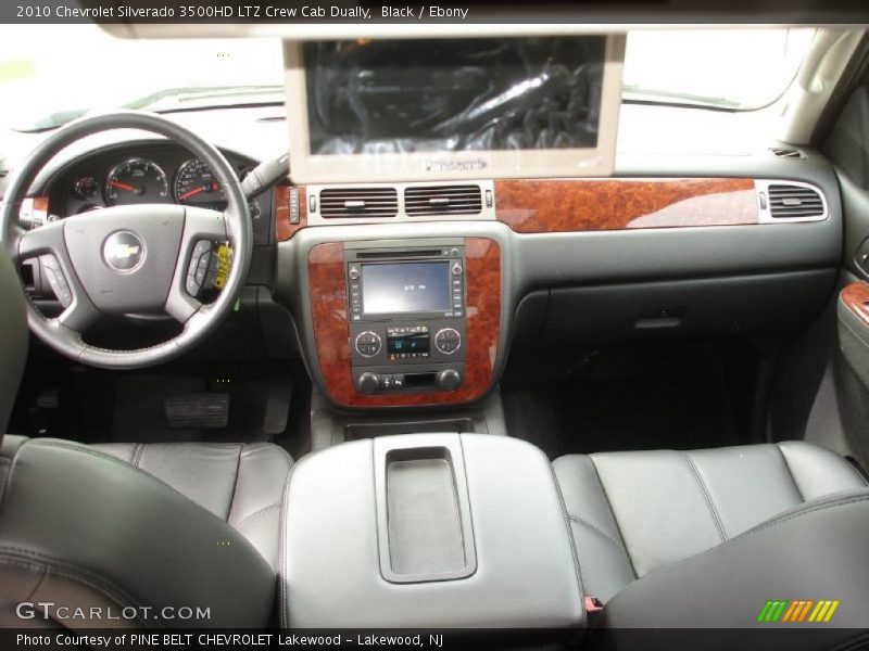 Dashboard of 2010 Silverado 3500HD LTZ Crew Cab Dually