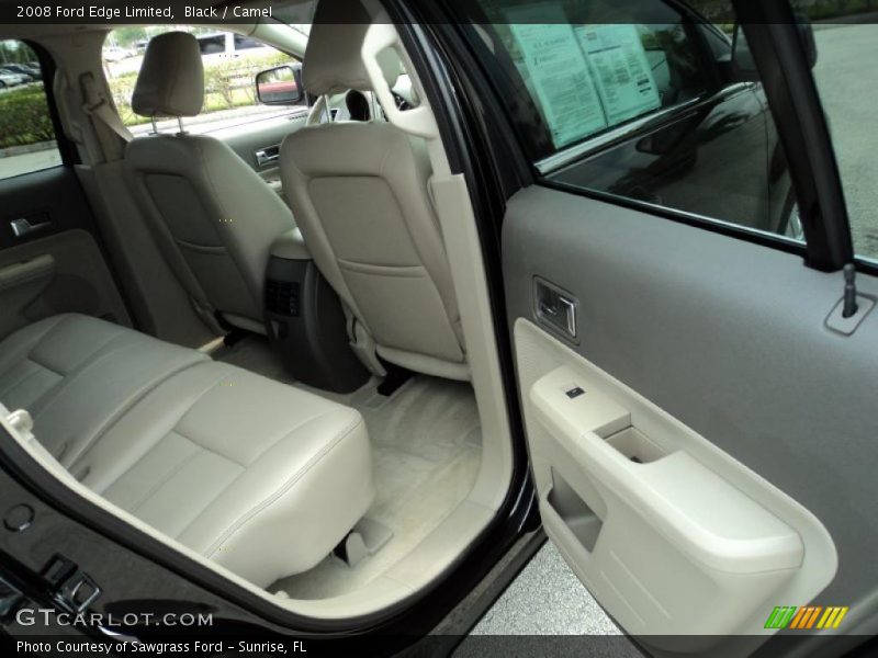 Black / Camel 2008 Ford Edge Limited