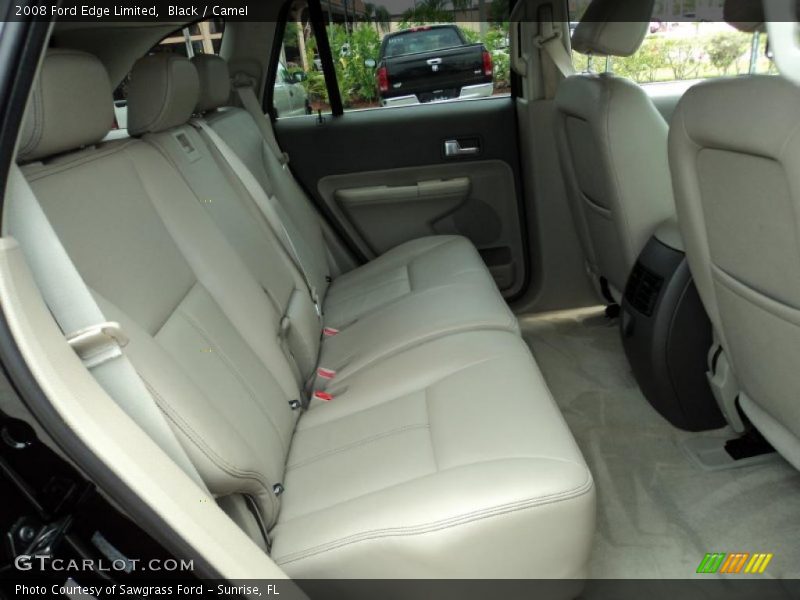 Black / Camel 2008 Ford Edge Limited