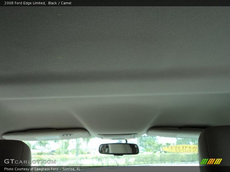 Black / Camel 2008 Ford Edge Limited