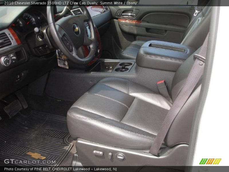  2010 Silverado 3500HD LTZ Crew Cab Dually Ebony Interior