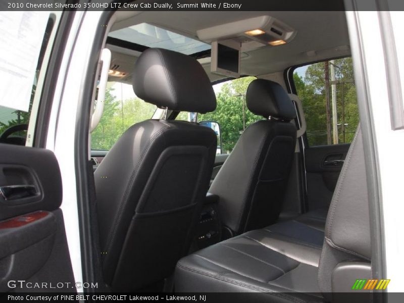  2010 Silverado 3500HD LTZ Crew Cab Dually Ebony Interior