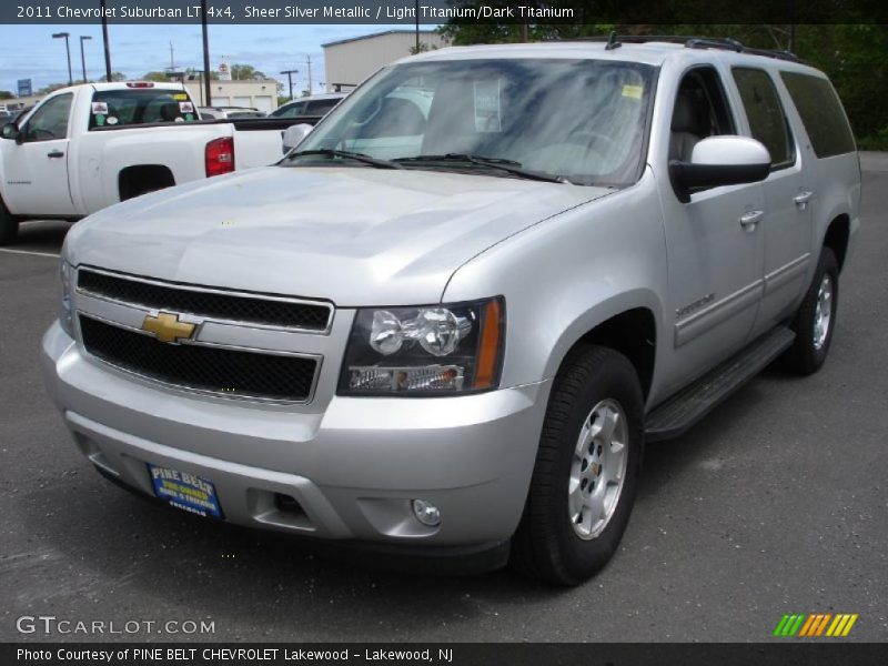 Sheer Silver Metallic / Light Titanium/Dark Titanium 2011 Chevrolet Suburban LT 4x4