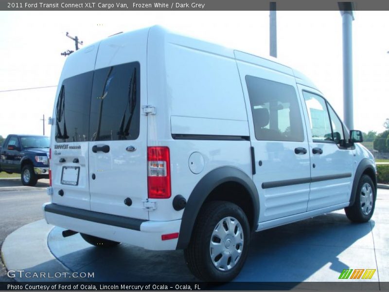 Frozen White / Dark Grey 2011 Ford Transit Connect XLT Cargo Van