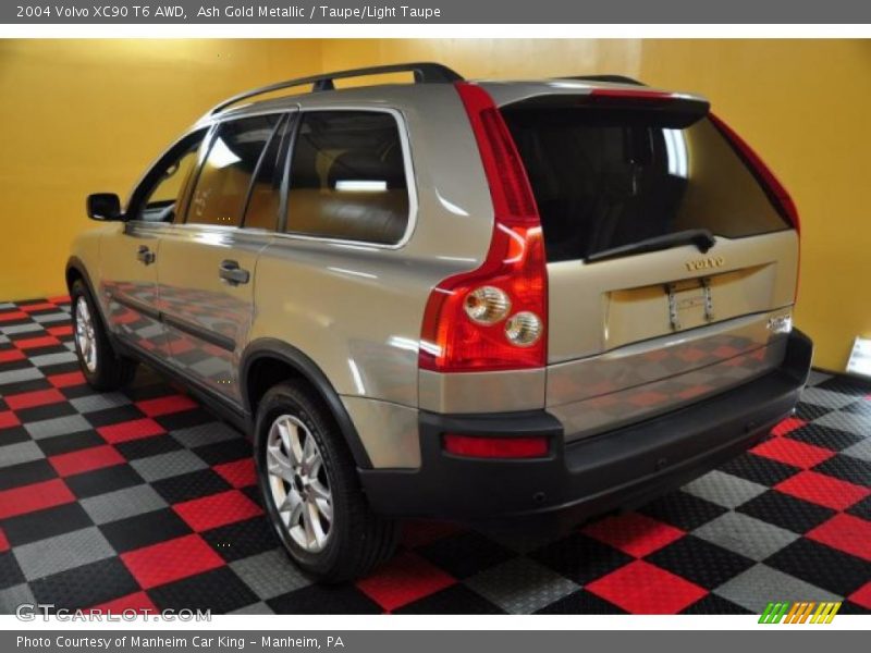 Ash Gold Metallic / Taupe/Light Taupe 2004 Volvo XC90 T6 AWD