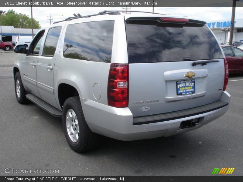 Sheer Silver Metallic / Light Titanium/Dark Titanium 2011 Chevrolet Suburban LT 4x4