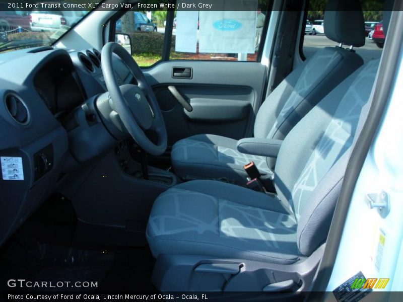 Frozen White / Dark Grey 2011 Ford Transit Connect XLT Cargo Van