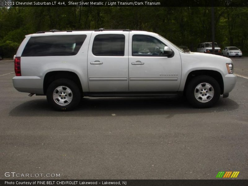 Sheer Silver Metallic / Light Titanium/Dark Titanium 2011 Chevrolet Suburban LT 4x4