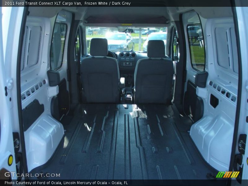  2011 Transit Connect XLT Cargo Van Dark Grey Interior