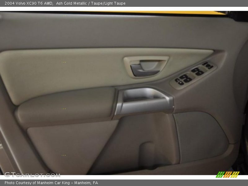 Ash Gold Metallic / Taupe/Light Taupe 2004 Volvo XC90 T6 AWD