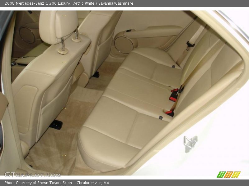 Arctic White / Savanna/Cashmere 2008 Mercedes-Benz C 300 Luxury