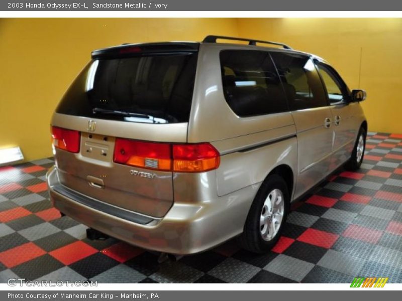 Sandstone Metallic / Ivory 2003 Honda Odyssey EX-L