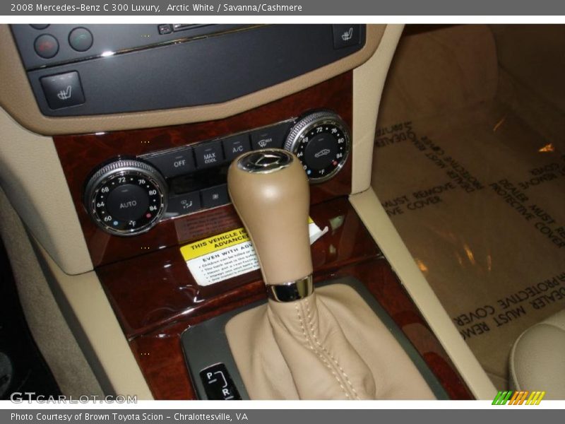 Arctic White / Savanna/Cashmere 2008 Mercedes-Benz C 300 Luxury