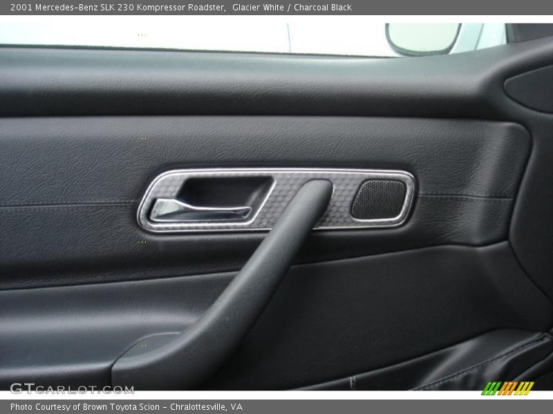 Glacier White / Charcoal Black 2001 Mercedes-Benz SLK 230 Kompressor Roadster