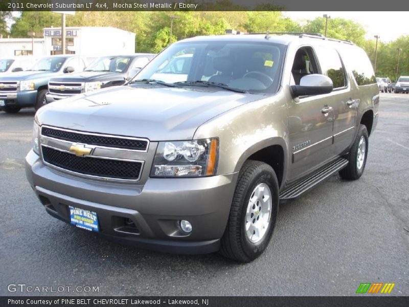 Mocha Steel Metallic / Ebony 2011 Chevrolet Suburban LT 4x4