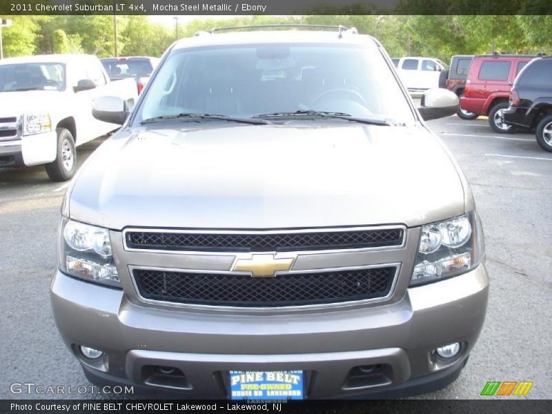 Mocha Steel Metallic / Ebony 2011 Chevrolet Suburban LT 4x4
