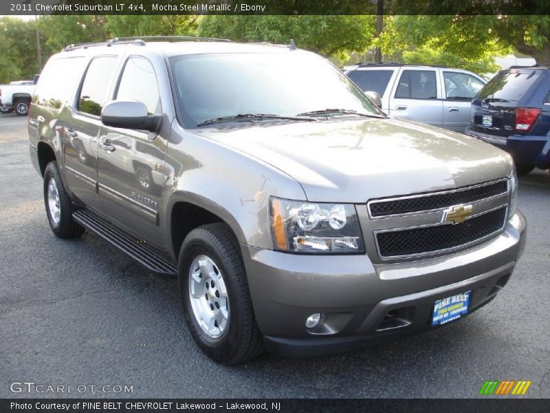 Mocha Steel Metallic / Ebony 2011 Chevrolet Suburban LT 4x4