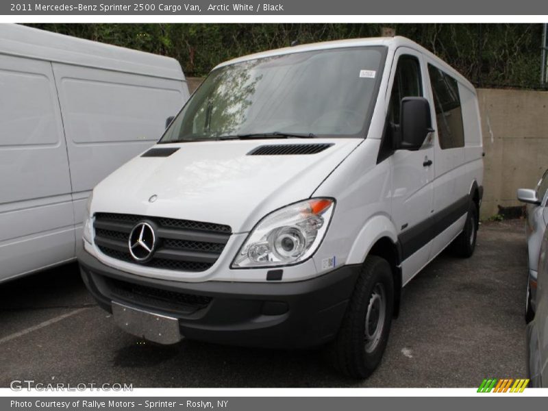 Arctic White / Black 2011 Mercedes-Benz Sprinter 2500 Cargo Van