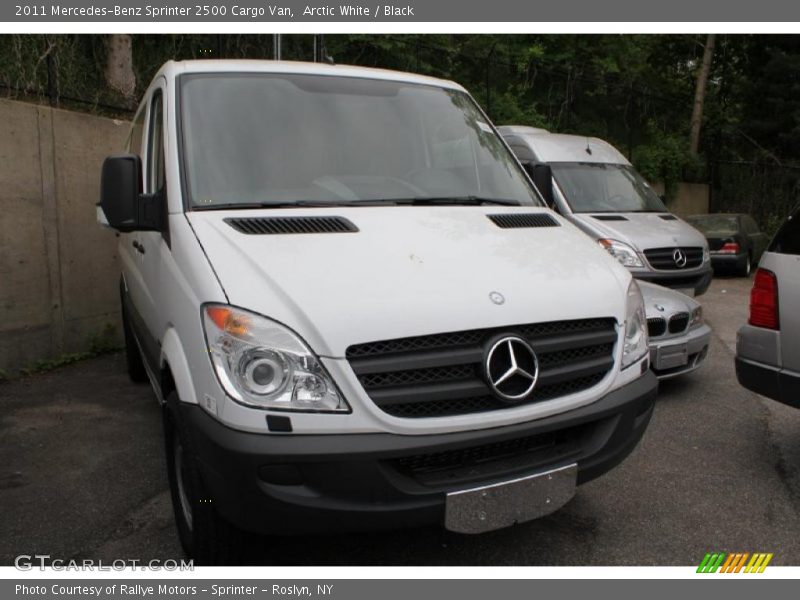 Arctic White / Black 2011 Mercedes-Benz Sprinter 2500 Cargo Van