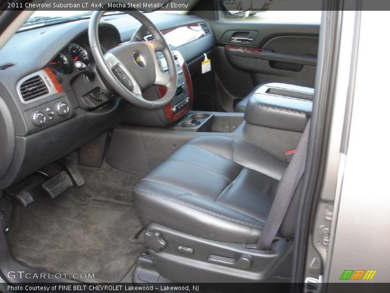 Mocha Steel Metallic / Ebony 2011 Chevrolet Suburban LT 4x4