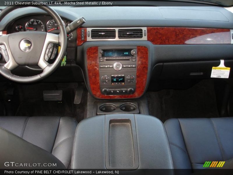 Mocha Steel Metallic / Ebony 2011 Chevrolet Suburban LT 4x4