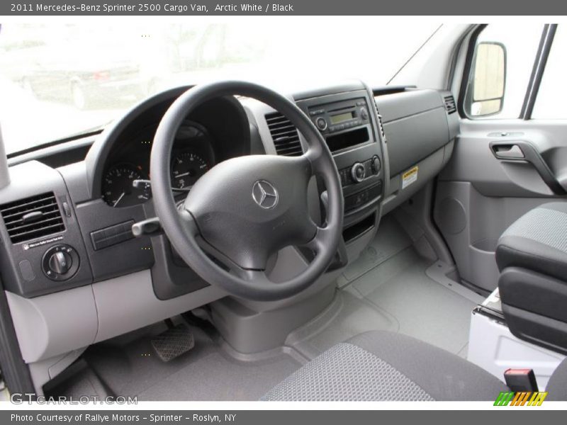  2011 Sprinter 2500 Cargo Van Black Interior