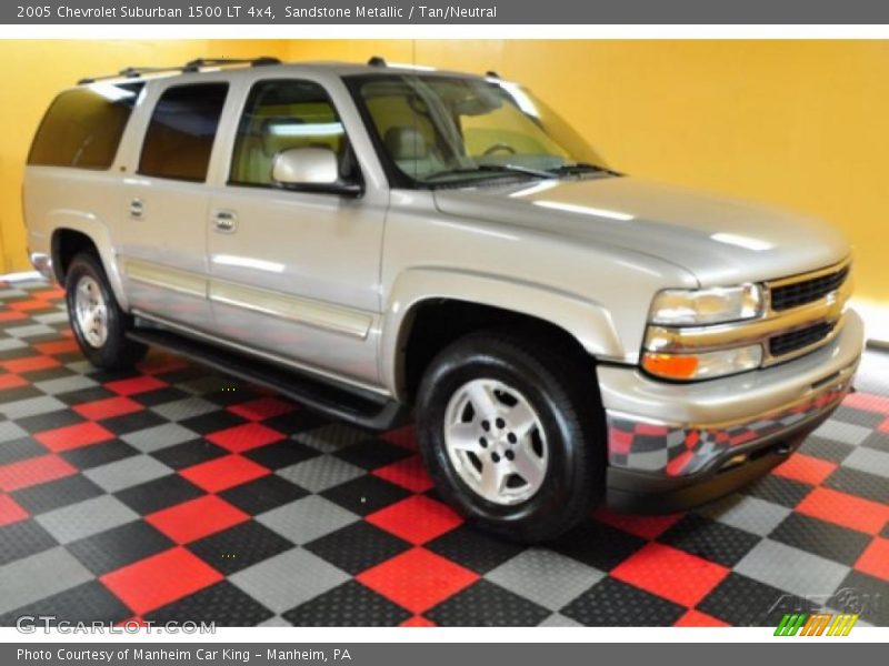Sandstone Metallic / Tan/Neutral 2005 Chevrolet Suburban 1500 LT 4x4