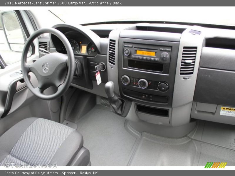  2011 Sprinter 2500 Cargo Van Black Interior