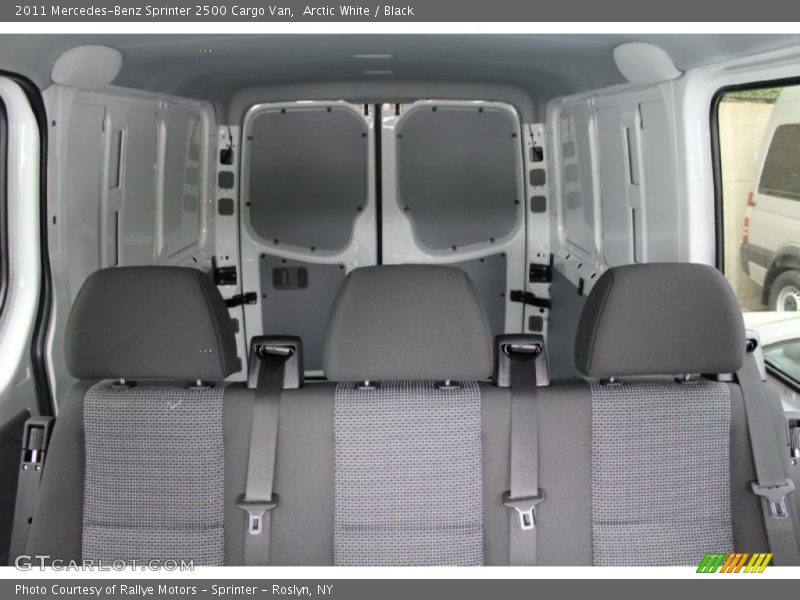  2011 Sprinter 2500 Cargo Van Black Interior