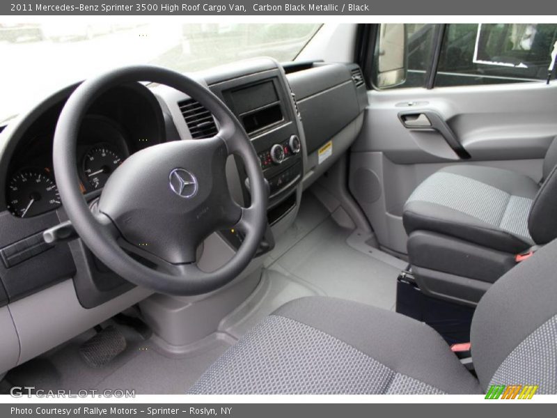 Carbon Black Metallic / Black 2011 Mercedes-Benz Sprinter 3500 High Roof Cargo Van