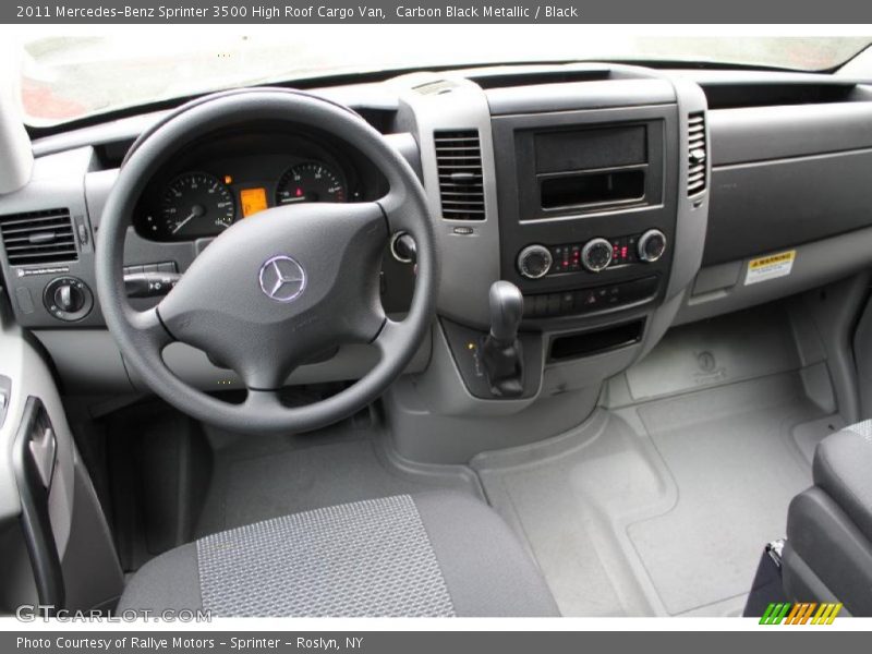 Carbon Black Metallic / Black 2011 Mercedes-Benz Sprinter 3500 High Roof Cargo Van