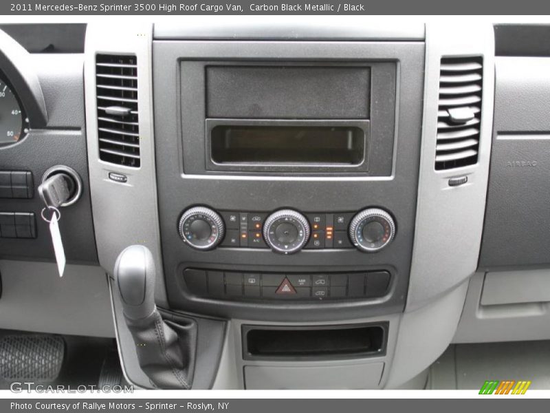Carbon Black Metallic / Black 2011 Mercedes-Benz Sprinter 3500 High Roof Cargo Van