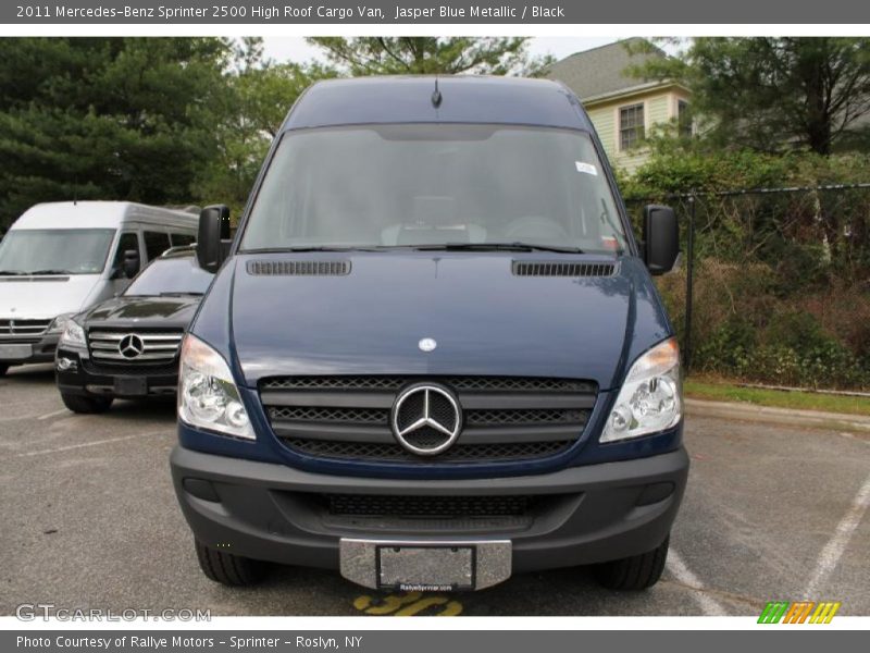 Jasper Blue Metallic / Black 2011 Mercedes-Benz Sprinter 2500 High Roof Cargo Van