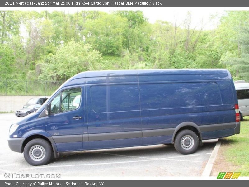 2011 Sprinter 2500 High Roof Cargo Van Jasper Blue Metallic