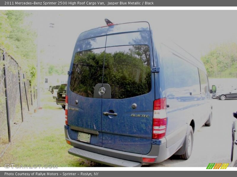 Jasper Blue Metallic / Black 2011 Mercedes-Benz Sprinter 2500 High Roof Cargo Van