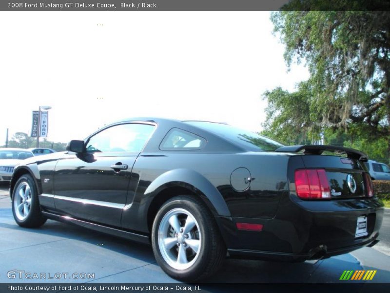 Black / Black 2008 Ford Mustang GT Deluxe Coupe