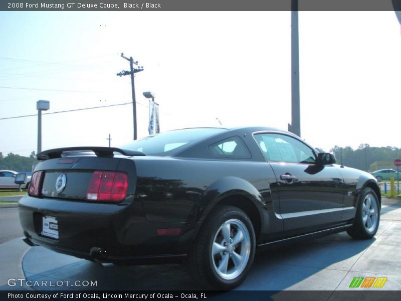 Black / Black 2008 Ford Mustang GT Deluxe Coupe