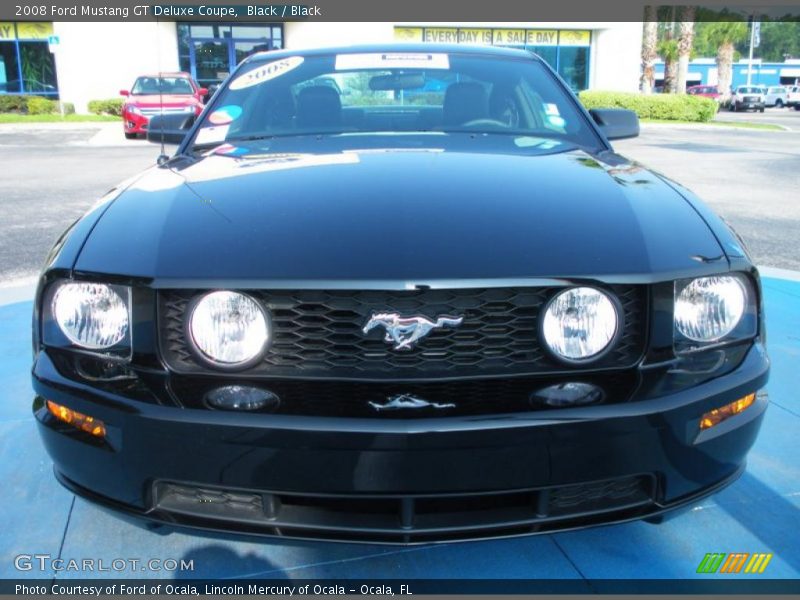 Black / Black 2008 Ford Mustang GT Deluxe Coupe