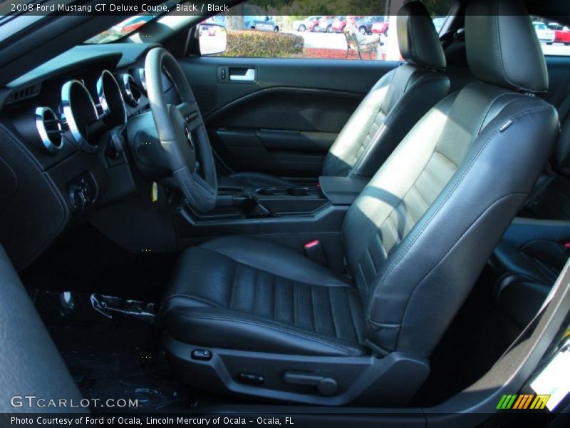 Black / Black 2008 Ford Mustang GT Deluxe Coupe