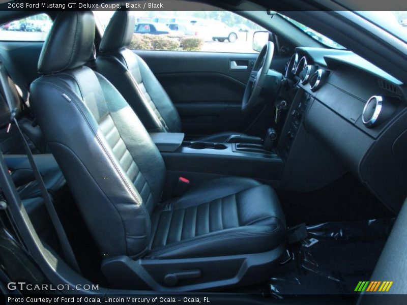 Black / Black 2008 Ford Mustang GT Deluxe Coupe