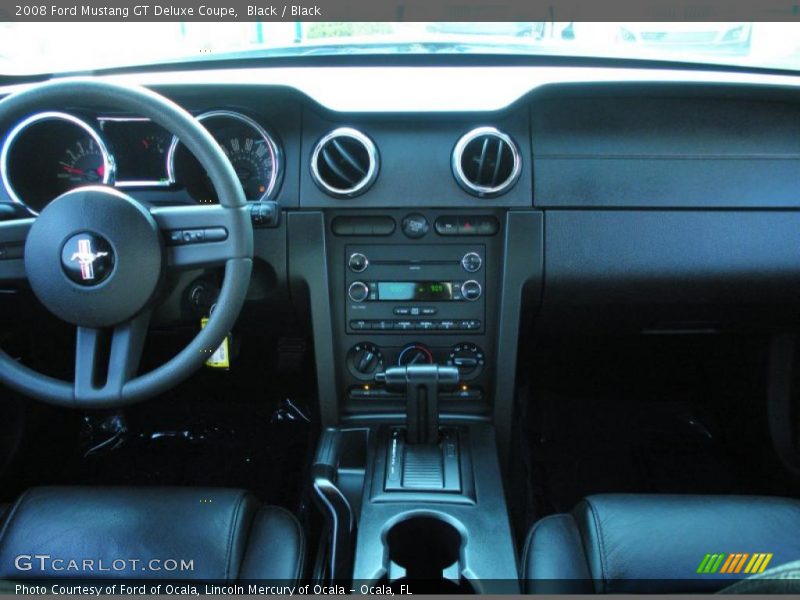 Black / Black 2008 Ford Mustang GT Deluxe Coupe