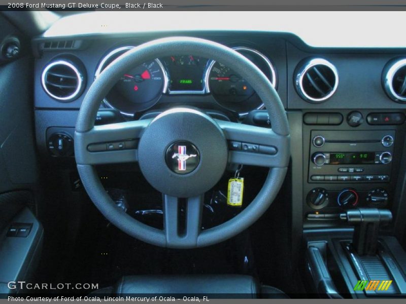 Black / Black 2008 Ford Mustang GT Deluxe Coupe